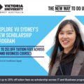 【奨学金情報】ビクトリア大学（VU）シドニーキャンパスより 学費25%割引の嬉しいお知らせ！